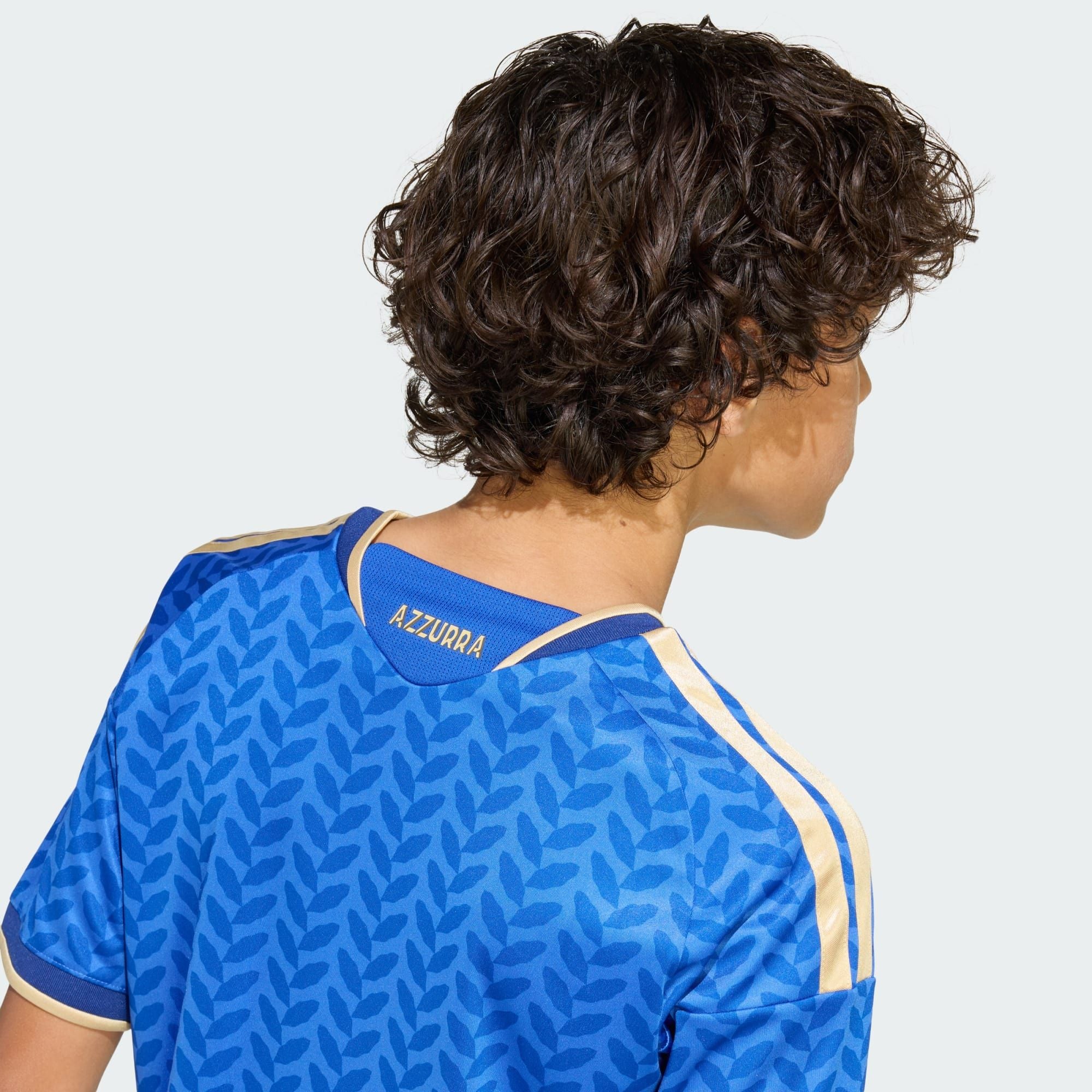 Adidas - Áo Tay Ngắn Thể Thao Trẻ Em FIGC Football Home Jersey