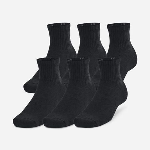 Under Armour - Vớ Tập Luyện Nam Nữ Crew Training Socks 6PK QTR
