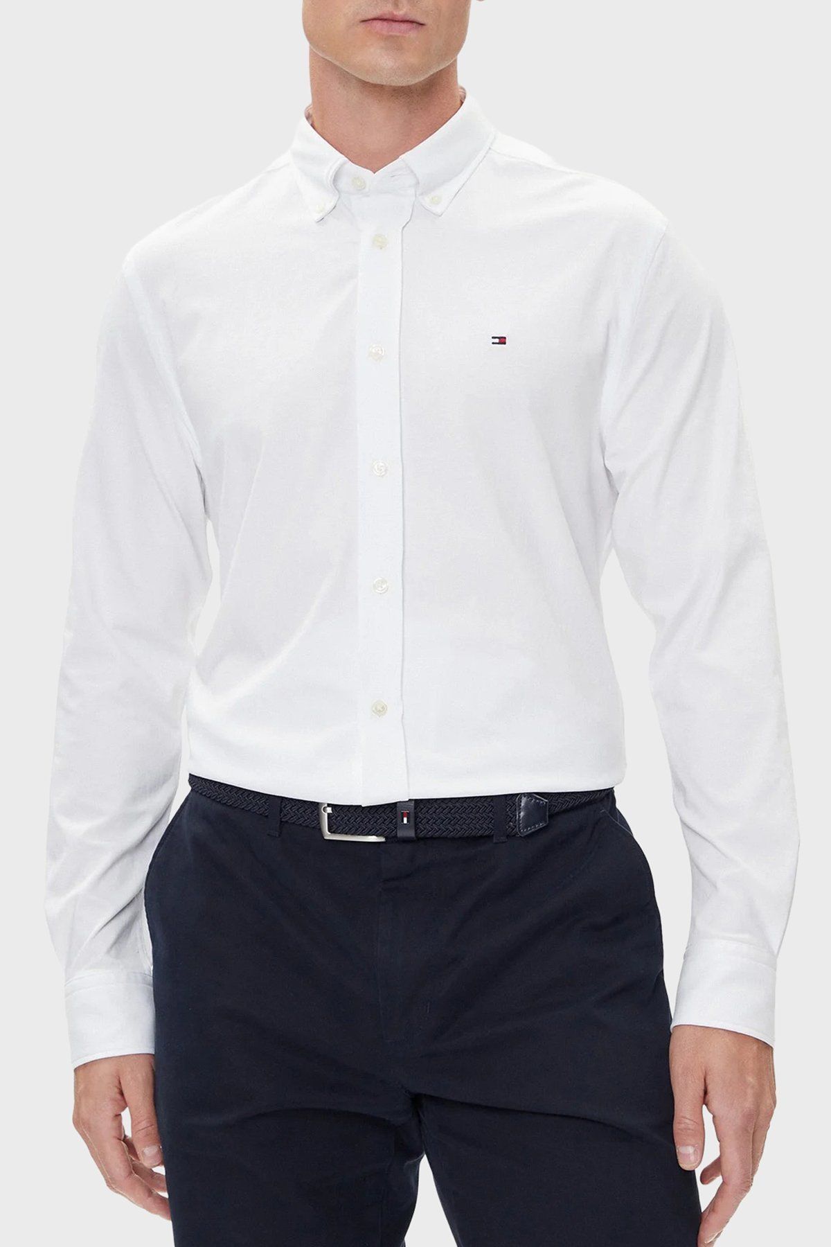 Tommy Hilfiger - Áo sơ mi tay dài nam Performance Regular Fit Shirt
