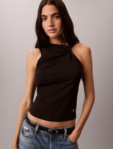 Calvin Klein - Áo Thun Ba Lỗ Nữ Cotton Stretch Sensual Tank Top
