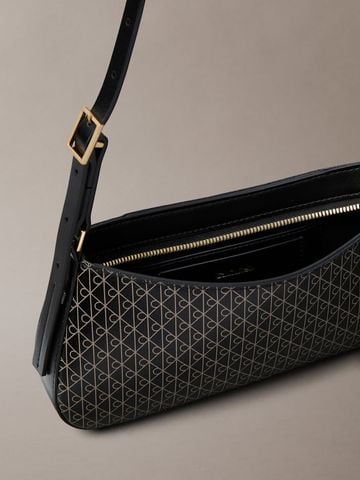 Calvin Klein - Túi xách nữ CK Coated Emblem Small Shoulder Bag