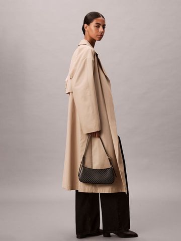 Calvin Klein - Túi xách nữ CK Coated Emblem Small Shoulder Bag