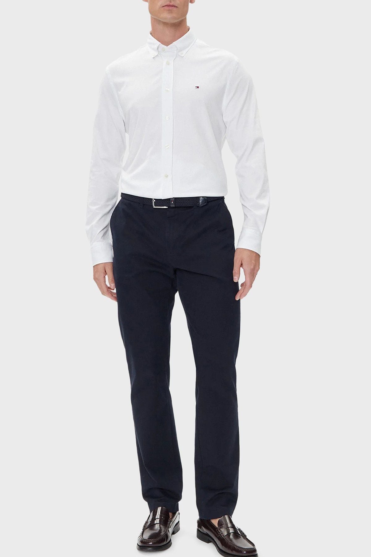 Tommy Hilfiger - Áo sơ mi tay dài nam Performance Regular Fit Shirt