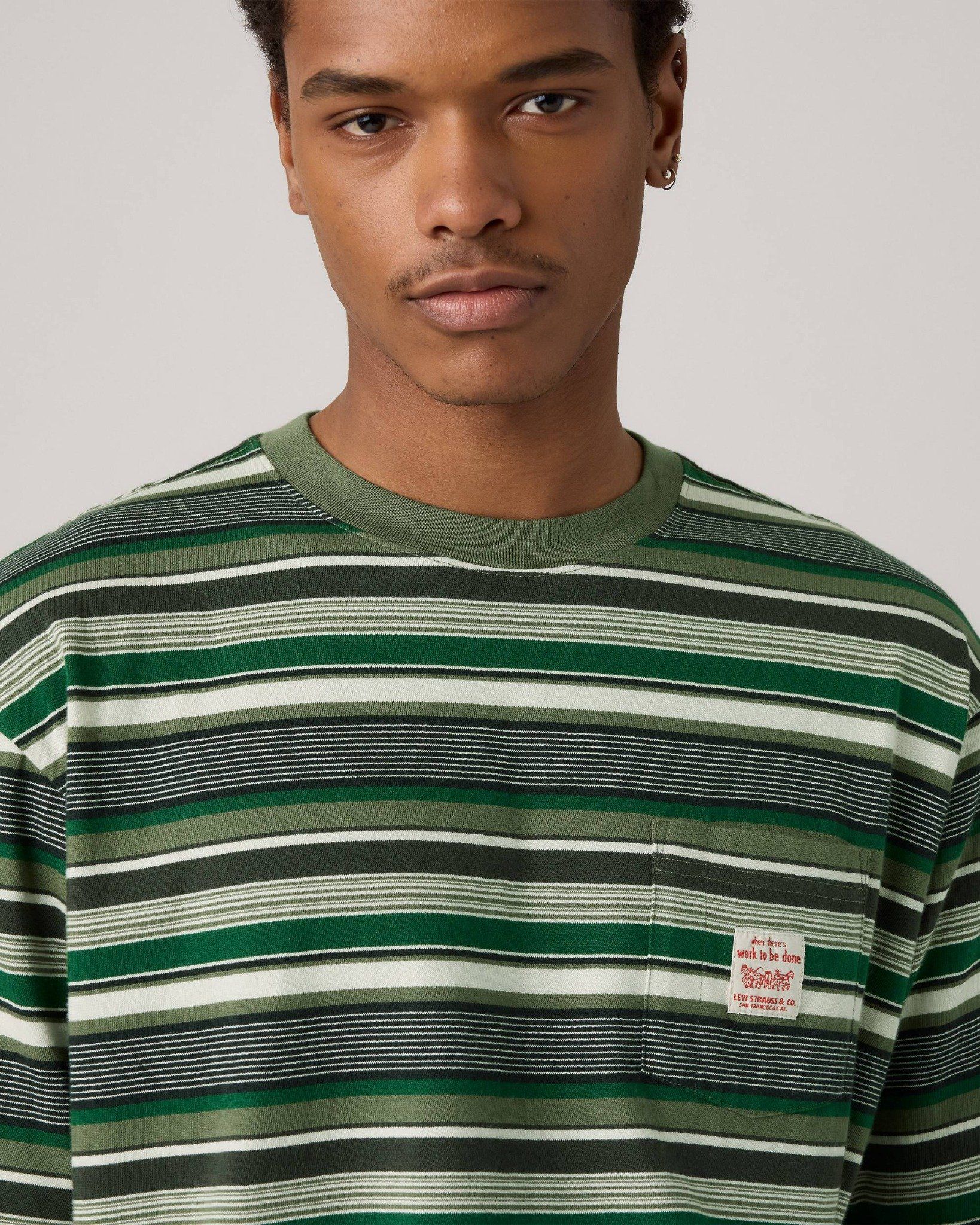 Levi's - Áo thun tay ngắn nam Workwear Tee - Neutral