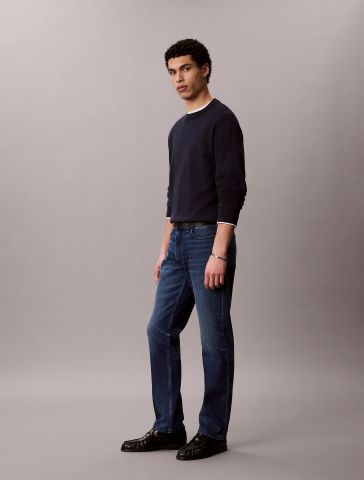 Calvin Klein - Quần Jean Dài Nam Slim Jasper Blue 37.5
