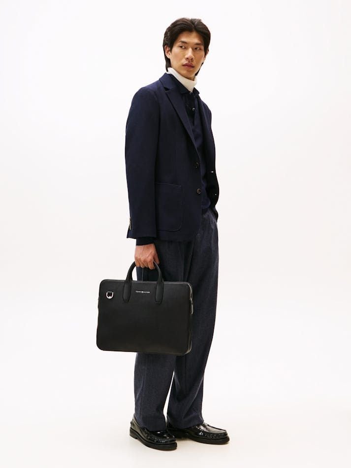 Tommy Hilfiger - Túi xách công sở nam TH Business Leather Laptop Bag