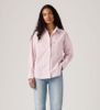 Levi's - Áo sơ mi tay dài nữ Levi's® Women's Harlie Boyfriend Shirt - Rachel Stripe Peachskin
