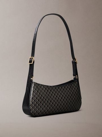 Calvin Klein - Túi xách nữ CK Coated Emblem Small Shoulder Bag
