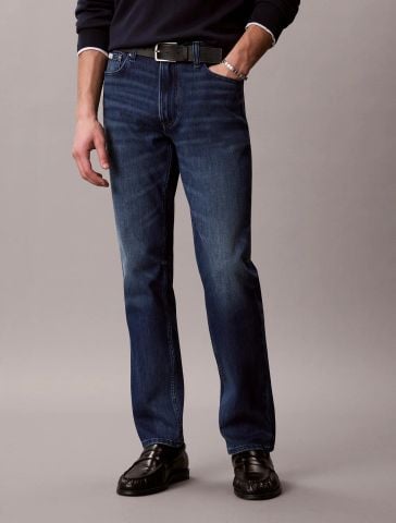Calvin Klein - Quần Jean Dài Nam Slim Jasper Blue 37.5