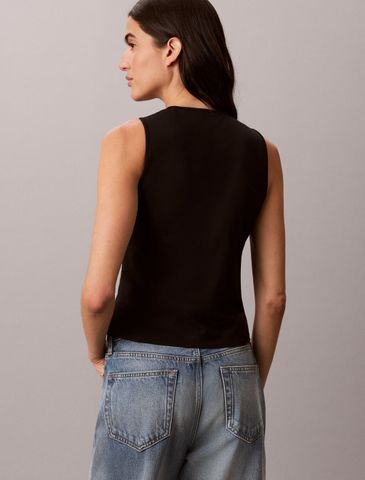 Calvin Klein - Áo Thun Ba Lỗ Nữ Cotton Stretch Sensual Tank Top