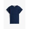 Tommy Hilfiger - Áo thun tay ngắn nữ Rib Slim Roll Tab T-Shirt