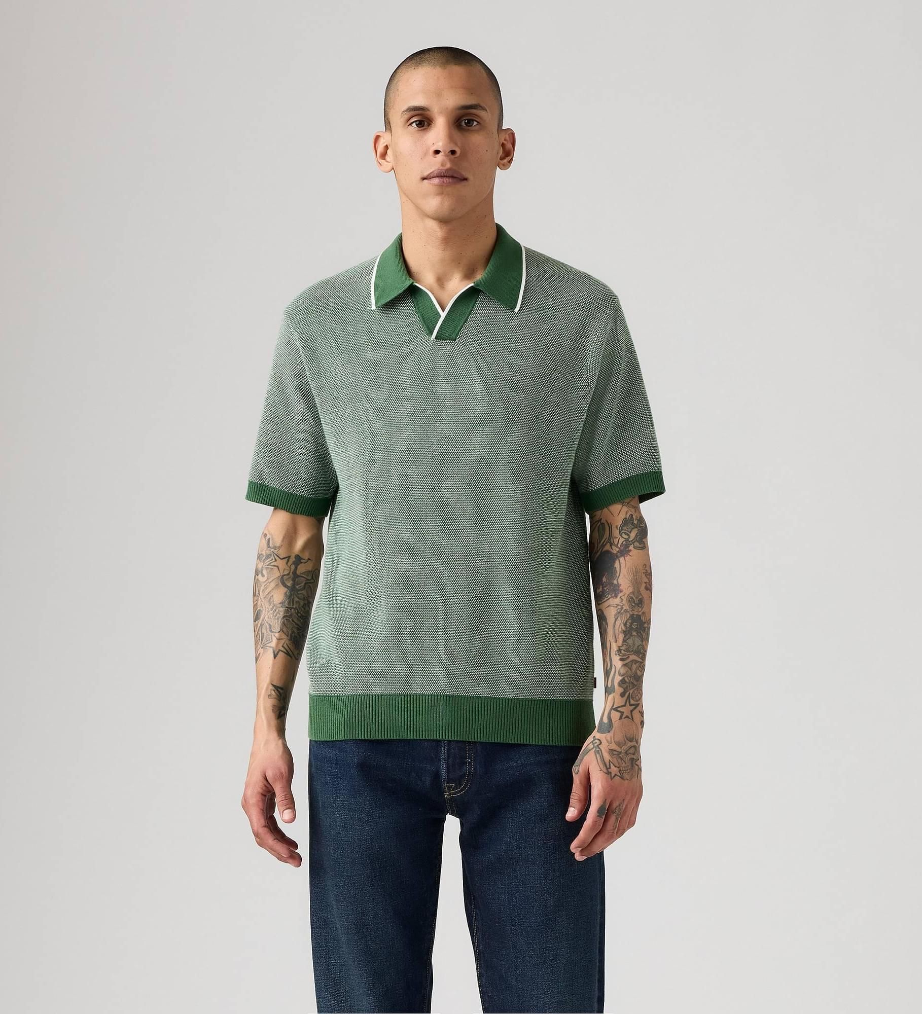 Levi's - Áo polo dệt kim tay ngắn nam Skipper Knit Polo