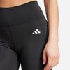 adidas - Quần ngắn ống bó Nữ Women's Adidas Optimé Essentials Stash Pocket 7-Inch Halftights - Black