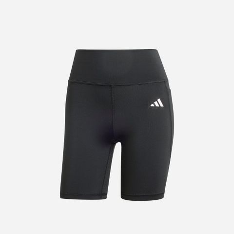 adidas - Quần ngắn ống bó Nữ Women's Adidas Optimé Essentials Stash Pocket 7-Inch Halftights - Black