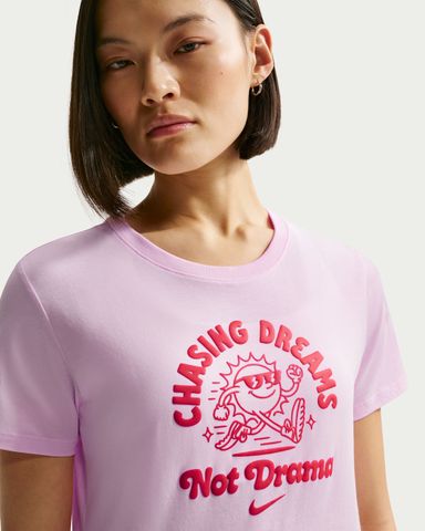 Nike - Áo Tay Ngắn Thể Thao Nữ Sportswear Club Women's Short-Sleeve T-Shirt