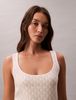 Calvin Klein - Áo Len Nữ Monogram Tank Cardigan Twinset