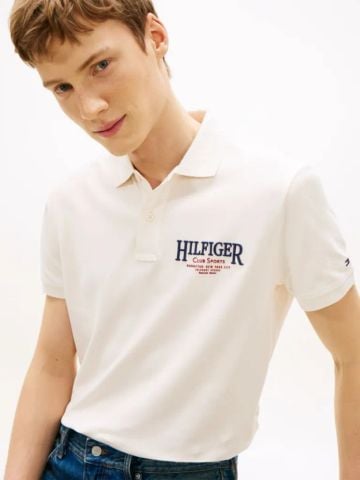 Tommy Hilfiger - Áo Thun Có Cổ Nam Regular Fit Heritage Logo Polo Shirt