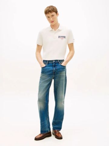 Tommy Hilfiger - Áo Thun Có Cổ Nam Regular Fit Heritage Logo Polo Shirt