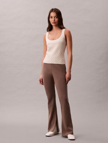 Calvin Klein - Áo Len Nữ Monogram Tank Cardigan Twinset