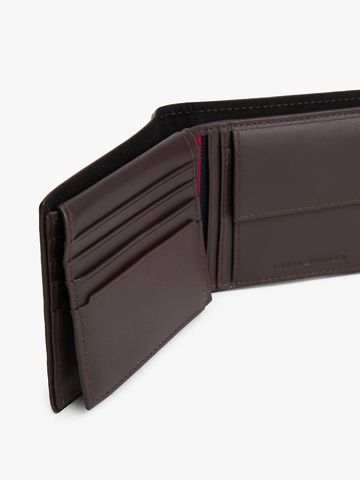 Tommy Hilfiger - Ví nam Corporate Leather Flap Bifold Wallet