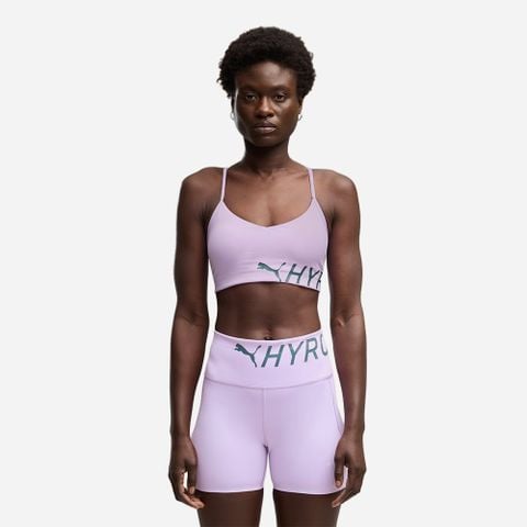 Puma - Áo Ngực Thể Thao Nữ HYROX Strappy PWRMODE Light Support Training Bra