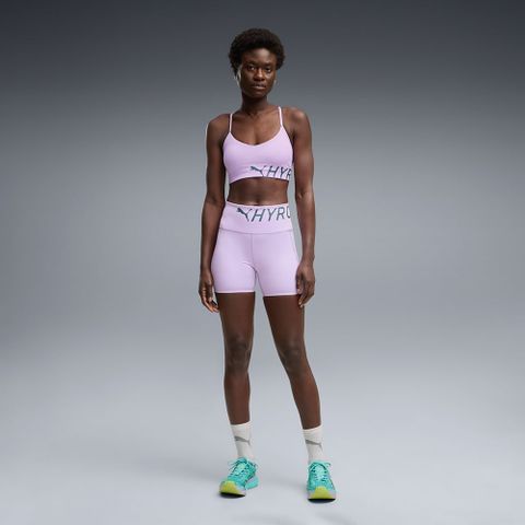 Puma - Áo Ngực Thể Thao Nữ HYROX Strappy PWRMODE Light Support Training Bra