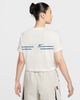 Nike - Áo tay ngắn thể thao Nữ Sportswear Club Women's Loose Cropped T-Shirt