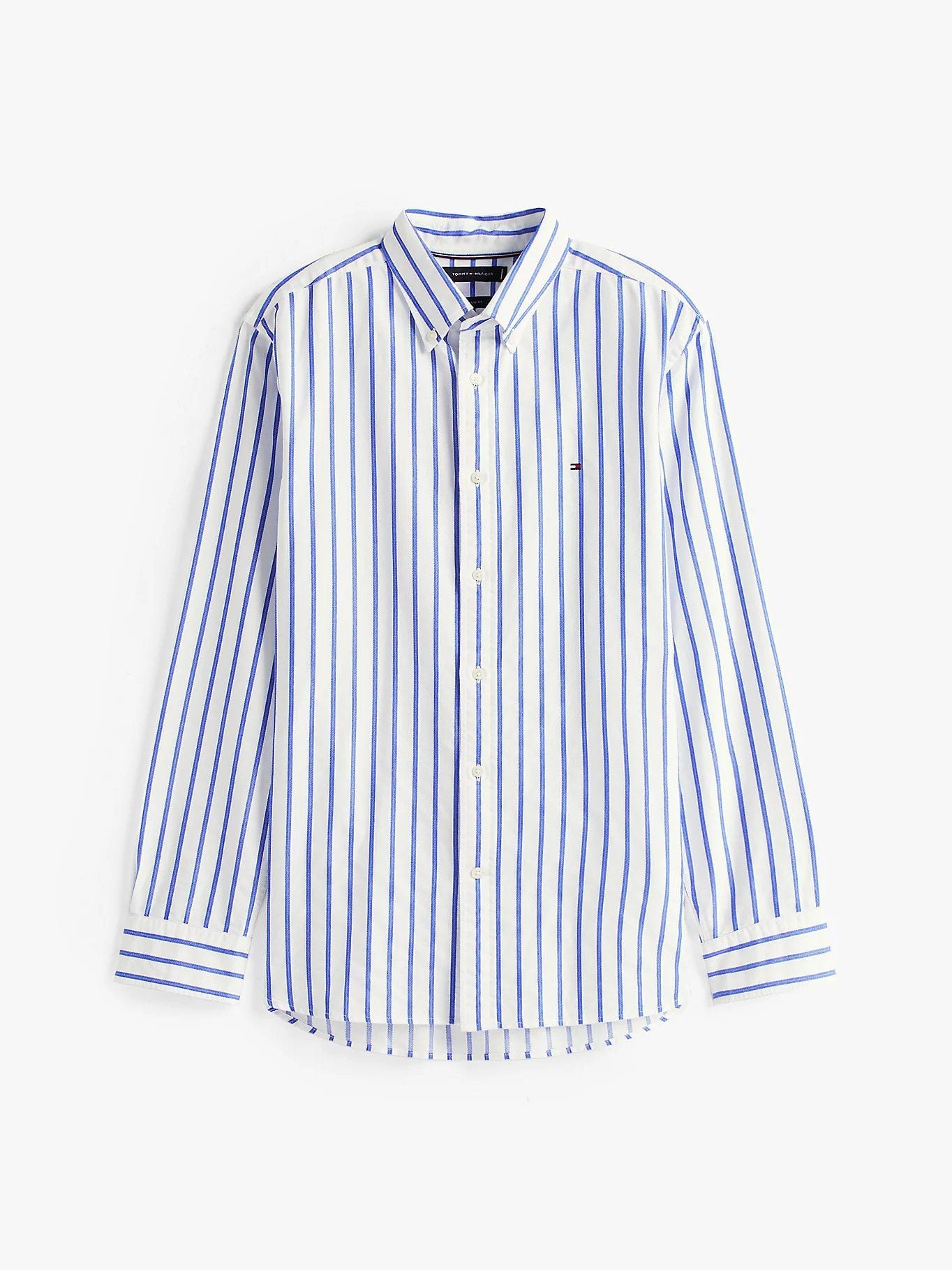 Tommy Hilfiger - Áo sơ mi tay dài nam Regular Fit Stripe Oxford Shirt