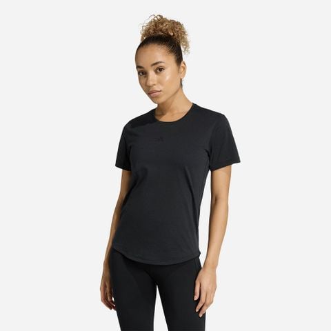 Adidas - Áo Tay Ngắn Thể Thao Nữ Training Top Motion Yoga Essentials Tee