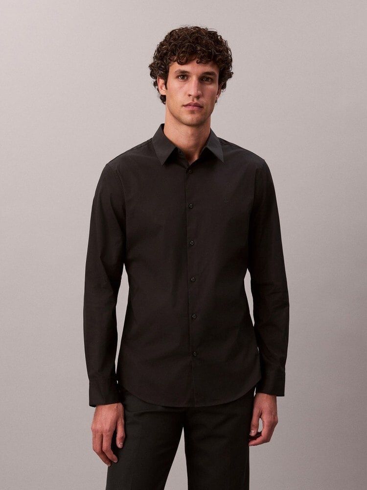 Calvin Klein - Áo sơ mi tay dài nam Slim Stretch Button-Down Shirt