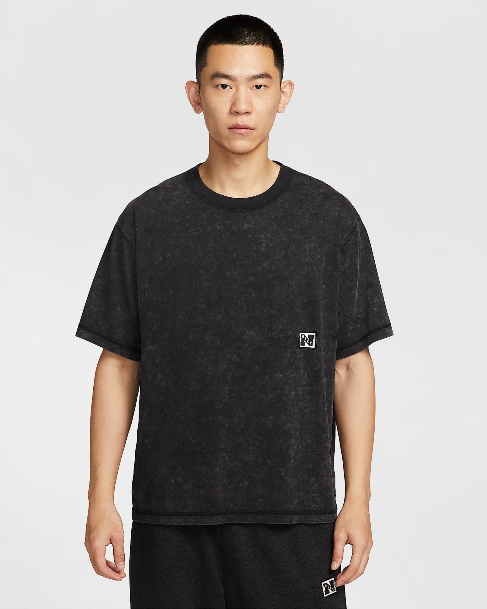 Nike - Áo phông tay ngắn thể thao Nam Nike Gym Heritage Men's Dri-FIT Short-Sleeve Training Top