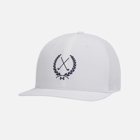 Under Armour - Nón mũ nam Isochill Drive Mid Mesh Stretch Fit Cap