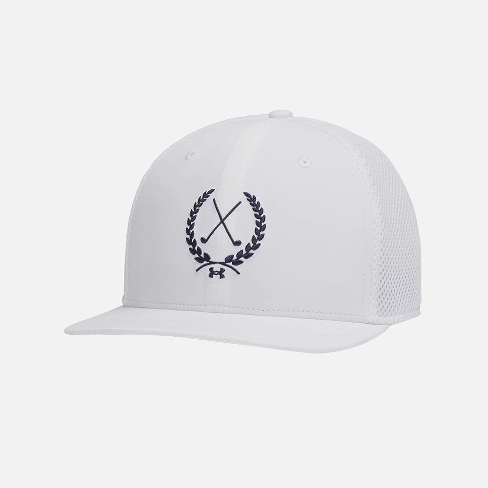 Under Armour - Nón mũ nam Isochill Drive Mid Mesh Stretch Fit Cap