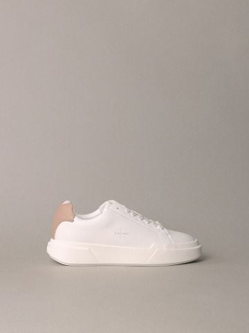 Calvin Klein - Giày nữ Chunky Cupsole Laceup Leather