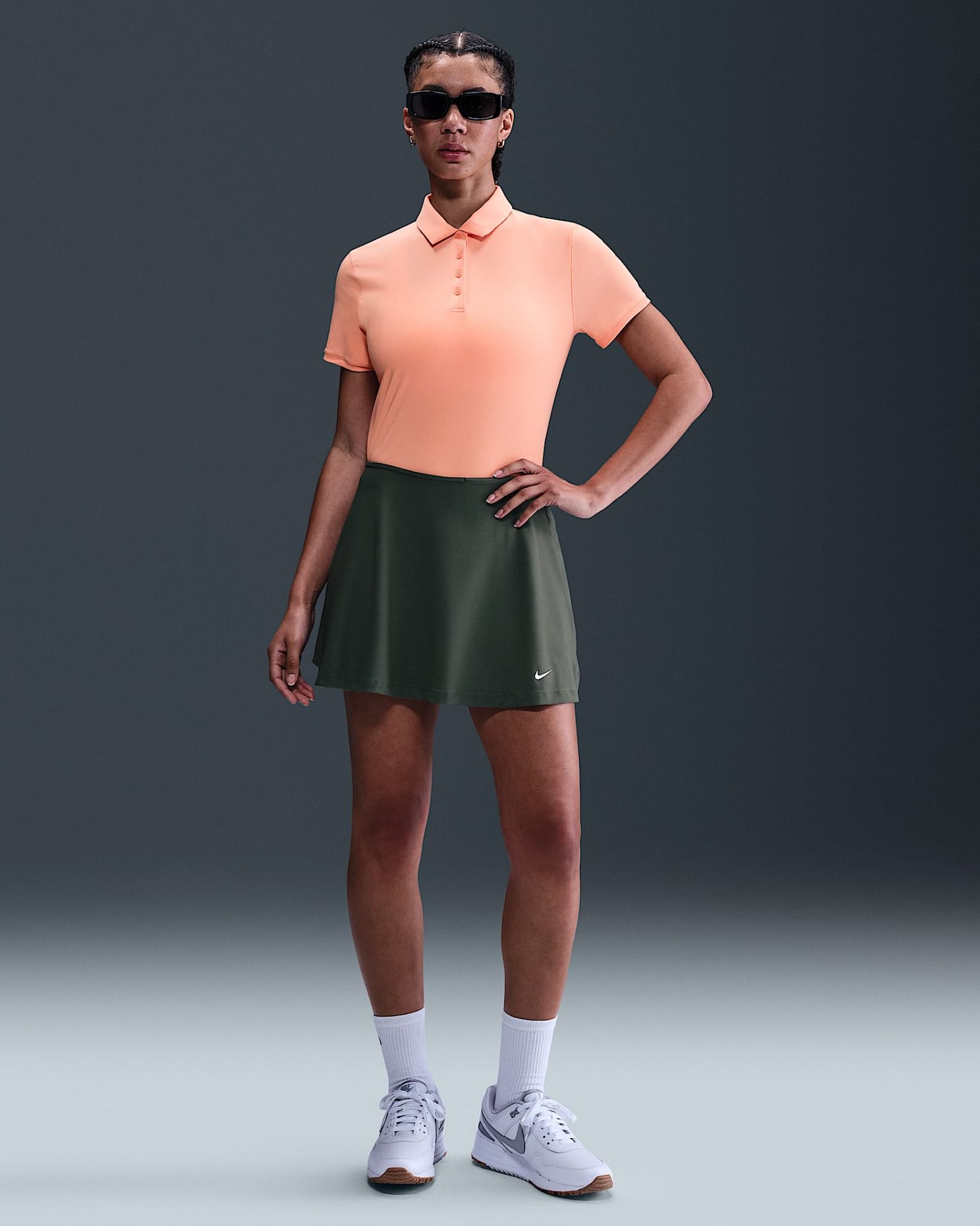 Nike - Áo polo thể thao Nữ Victory Women's Dri-FIT Short-Sleeve Golf Polo