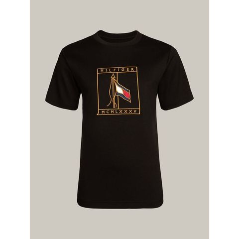 Tommy Hilfiger - Áo thun tay ngắn nam TH Interlock Pique Icon Tee