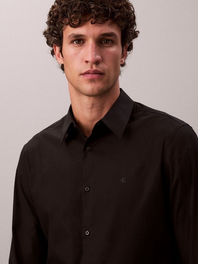 Calvin Klein - Áo sơ mi tay dài nam Slim Stretch Button-Down Shirt