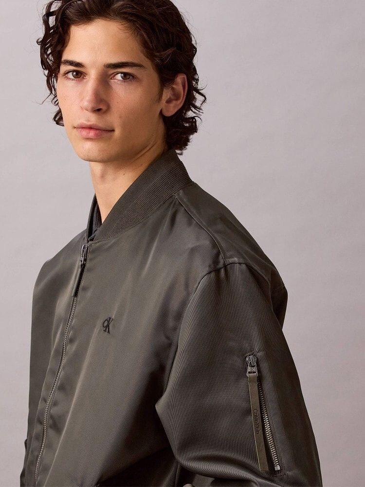 Calvin Klein - Áo khoác nam CK Nylon Unfilled Bomber Jacket
