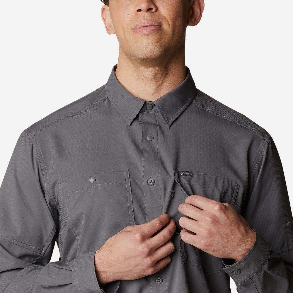 Columbia - Áo sơ mi thể thao tay dài nam Silver Ridge™ Utility Lite Outdoor