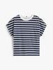 Tommy Hilfiger - Áo thun tay ngắn nữ Gold-Tone Button Shoulder T-Shirt