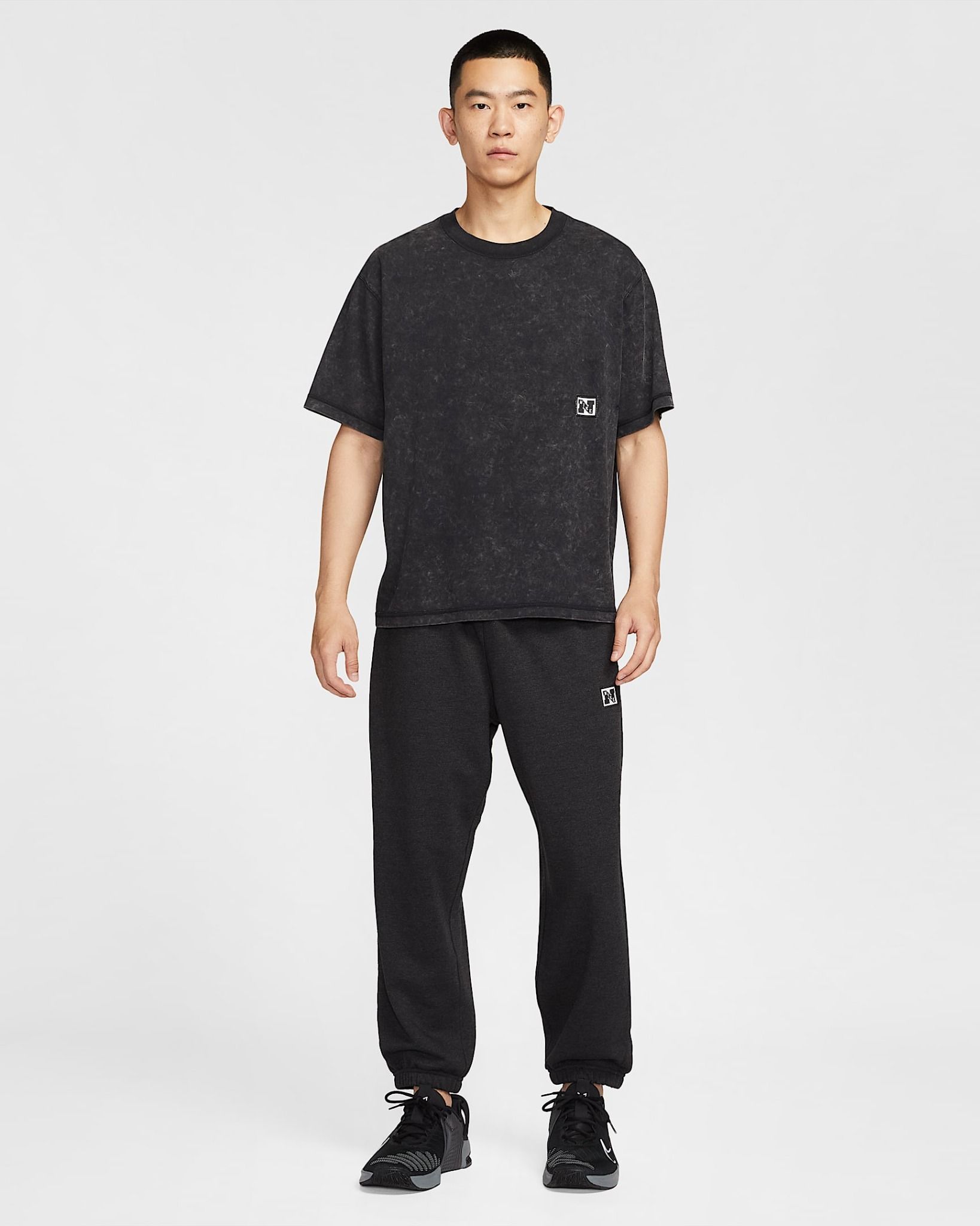 Nike - Áo phông tay ngắn thể thao Nam Nike Gym Heritage Men's Dri-FIT Short-Sleeve Training Top