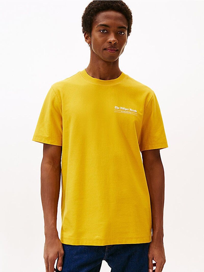 Tommy Hilfiger - Áo thun tay ngắn nam Erkek Hilfiger Herald Back T-shirt