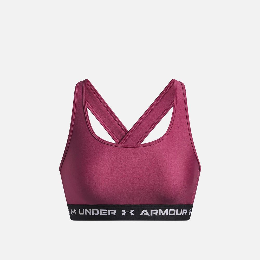 Under Armour - Áo ngực tập luyện nữ Crossback Mid Bra Training