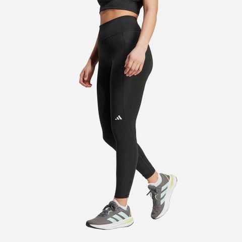 adidas - Quần dài ống bó thể thao Nữ Women's Adidas Own The Run 7/8 Tights - Black