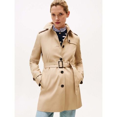 Tommy Hilfiger - Áo khoác tay dài nữ TH Trench Coat Detachable Liner