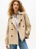 Tommy Hilfiger - Áo khoác tay dài nữ Water Repellent Short Trench Coat