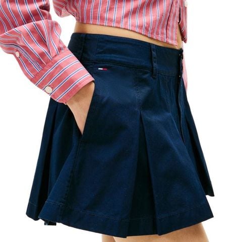 Tommy Hilfiger - Váy nữ TH Mini Pleated Skirt - 4