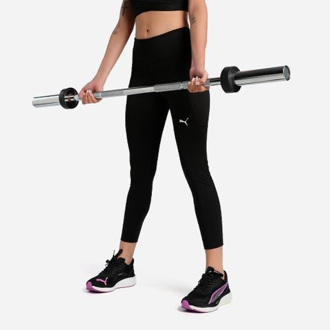 Puma - Quần dài ống bó thể thao nữ W Women's Puma Tad Essentials 7/8 Tights - Black Training