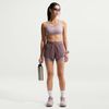 Nike - Quần Ngắn Chạy Bộ Nữ Swift Dri-FIT Mid-Rise 2-In-1 Running Shorts