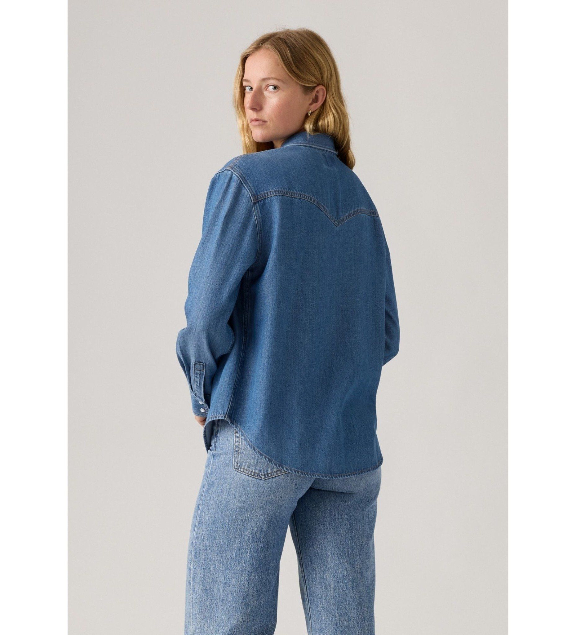 Levi's - Áo sơ mi tay dài nữ Teodora Western Shirt